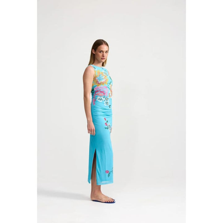 Ariel Mesh Dress | Caribean Bouquet - Dress