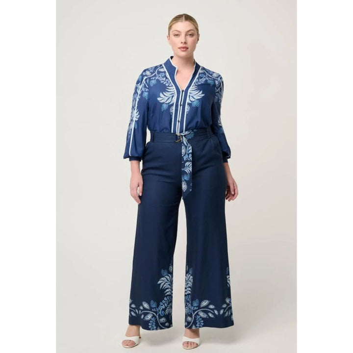 Asher Viscose Faille Shirt | Moonlit Batik - Tops