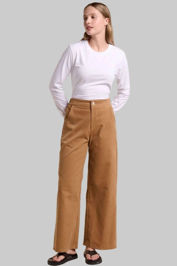 Khaite Cord Pants | Caramel