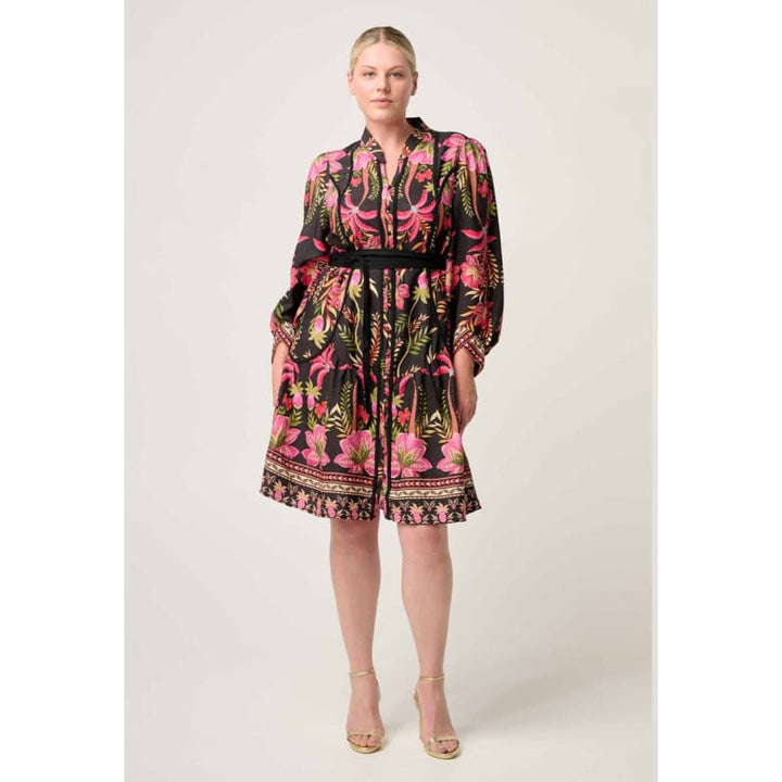 Aurelia Viscose Lace Dress | Anthos Lotos - Dress
