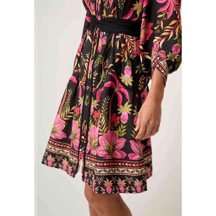 Aurelia Viscose Lace Dress | Anthos Lotos - Dress
