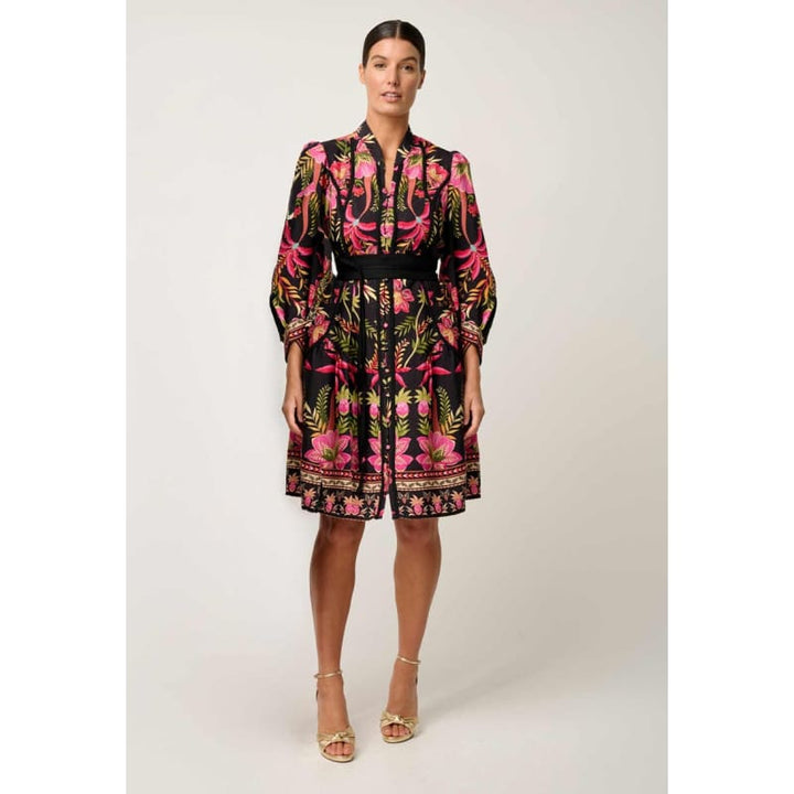 Aurelia Viscose Lace Dress | Anthos Lotos - Dress