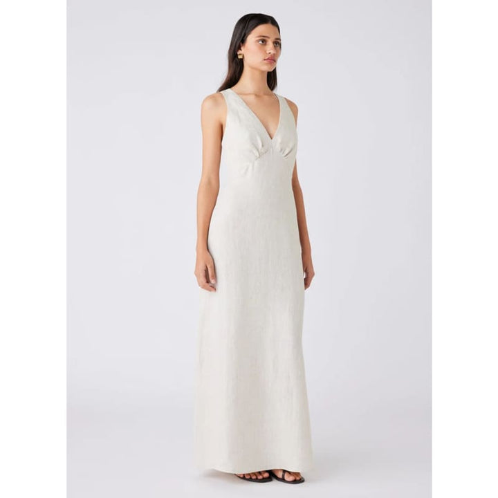 Avalon Maxi Dress | Natural - Dress