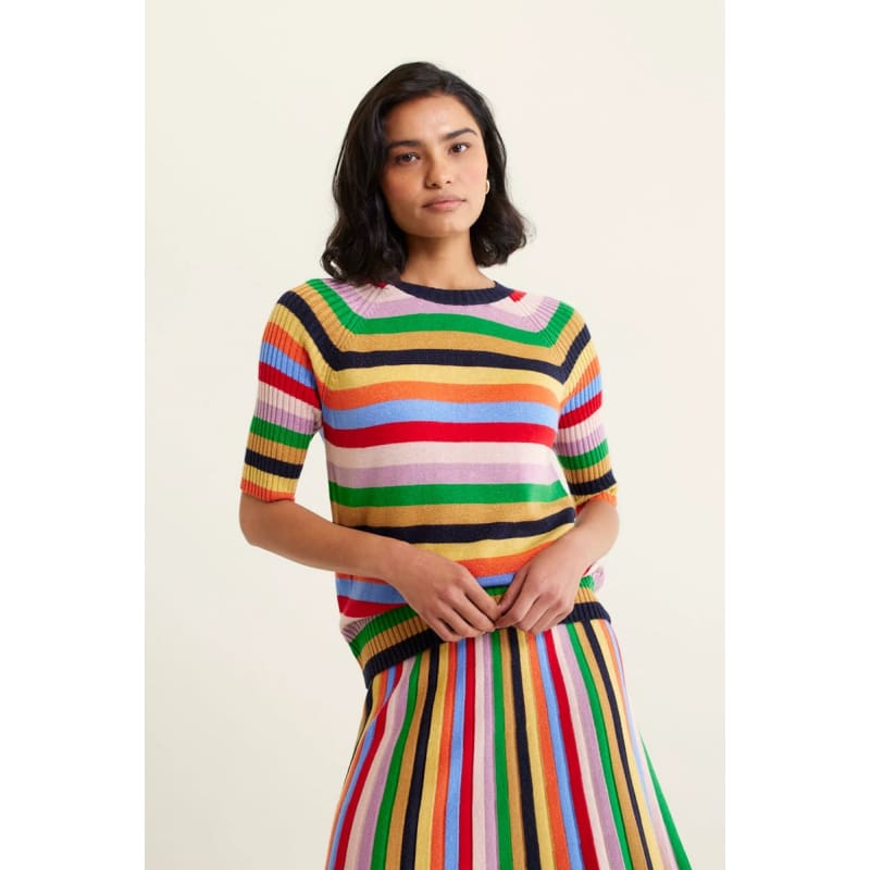 Avenue Top | Rainbow Lurex Avenue Top | Rainbow Lurex