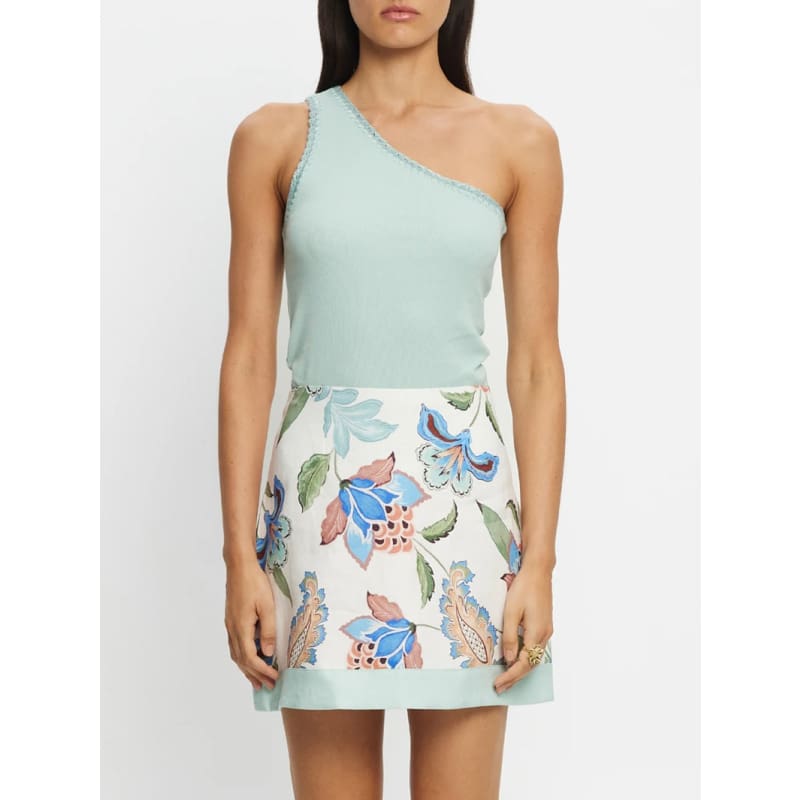 Azure Mini Skirt - Bottoms