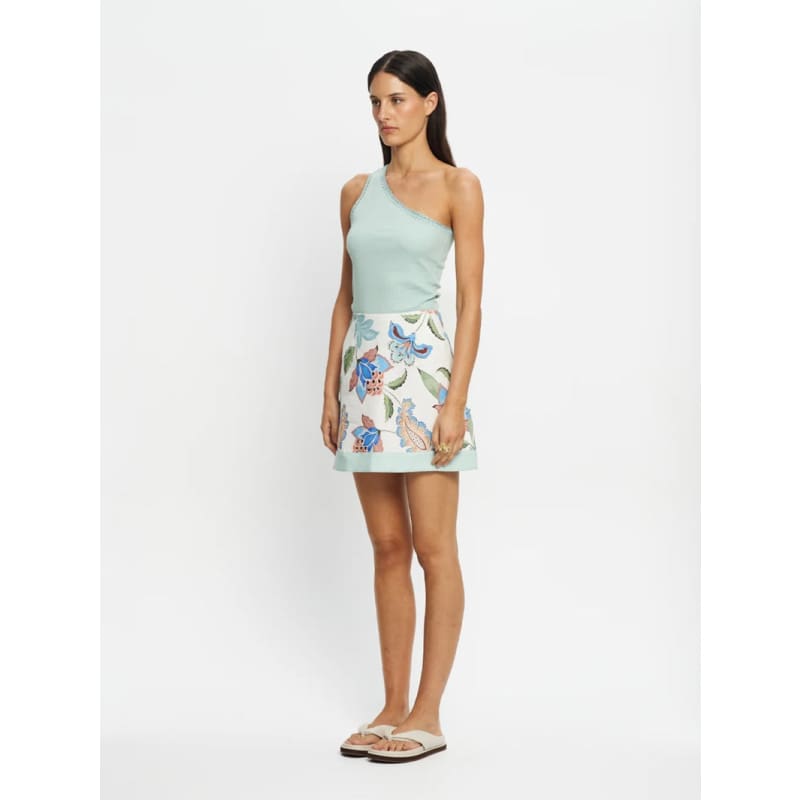 Azure Mini Skirt - Bottoms