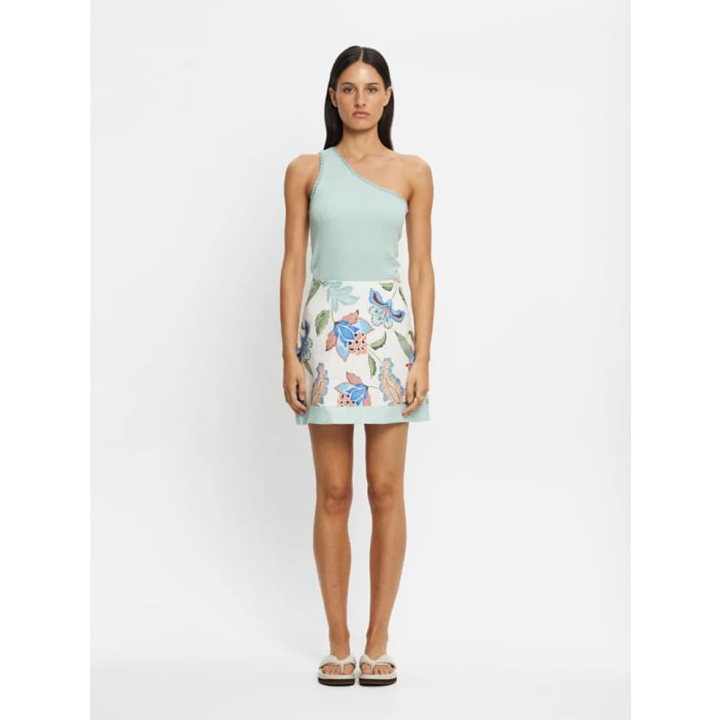 Azure Mini Skirt - Bottoms