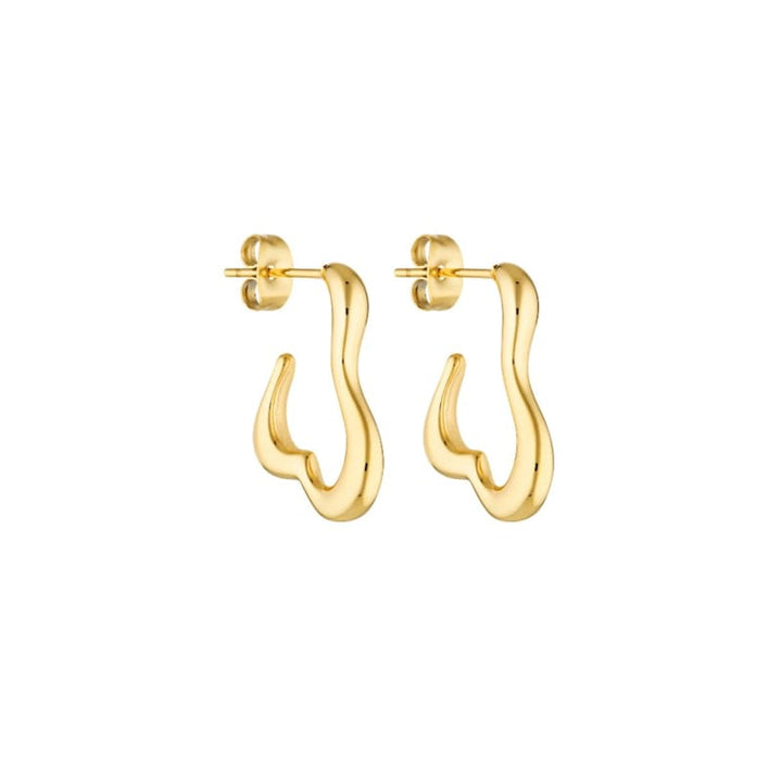 Baby Bone Hoops - Jewellery