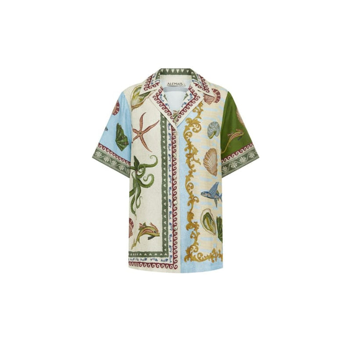 Bath House Silk Shirt - Tops