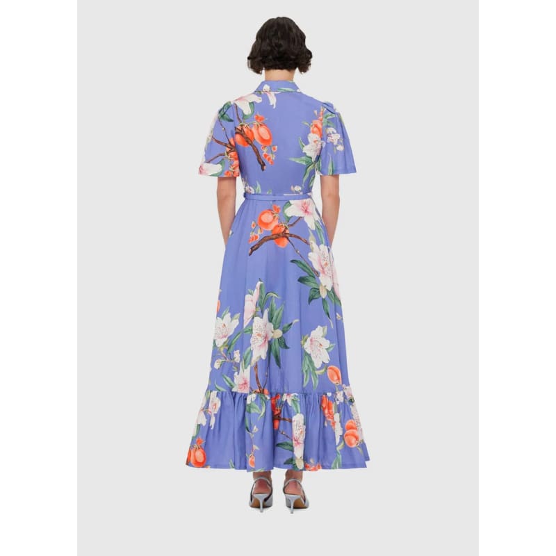 Becca Short Sleeve Midi Dress | Lavish Print Moonlight - Dress