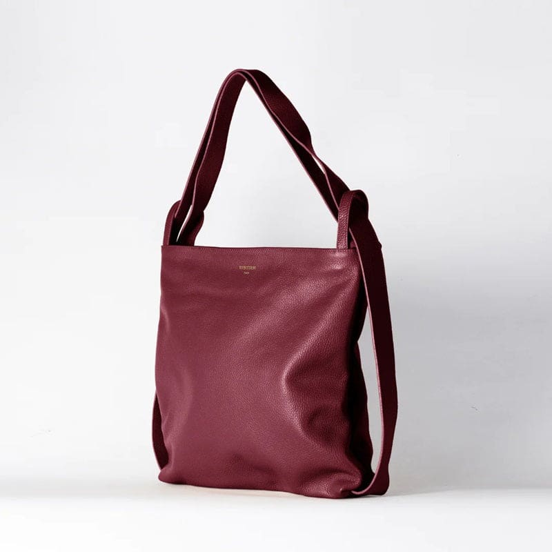 Bella 2 - 1 Convertible Backpack Tote | Bordeaux - Accessories