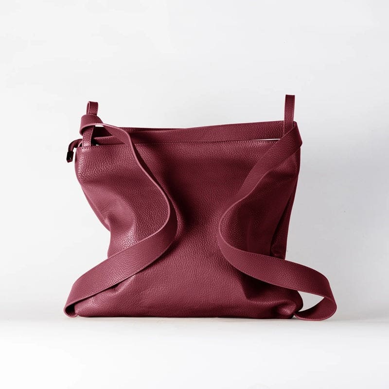 Bella 2 - 1 Convertible Backpack Tote | Bordeaux - Accessories