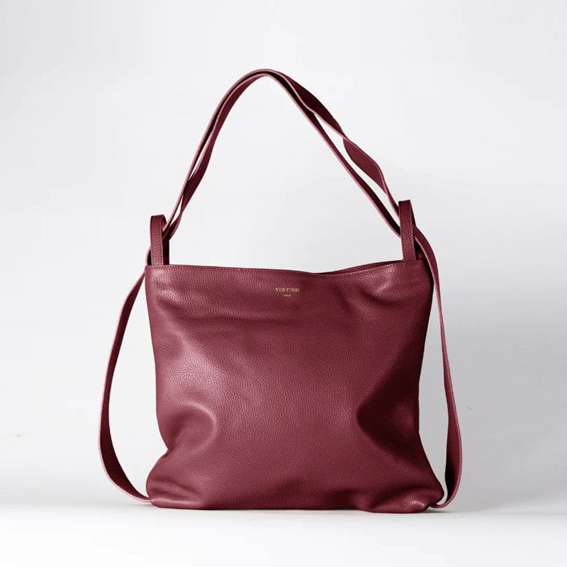 Bella 2 - 1 Convertible Backpack Tote | Bordeaux - Accessories