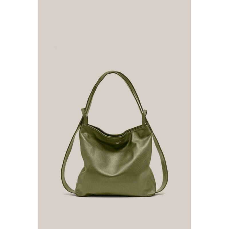 Bella 2-In-1 Convertible Backpack | Khaki - Accessories