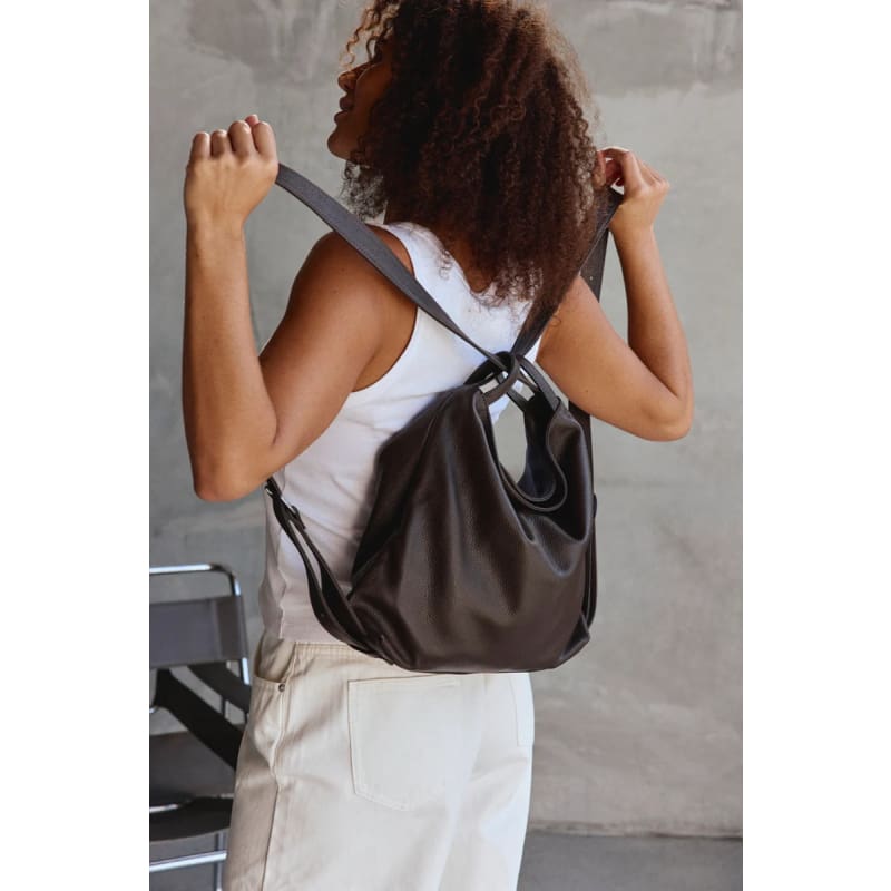 Bella 3-1 Convertible Bag | Dark Chocolate - Accessories