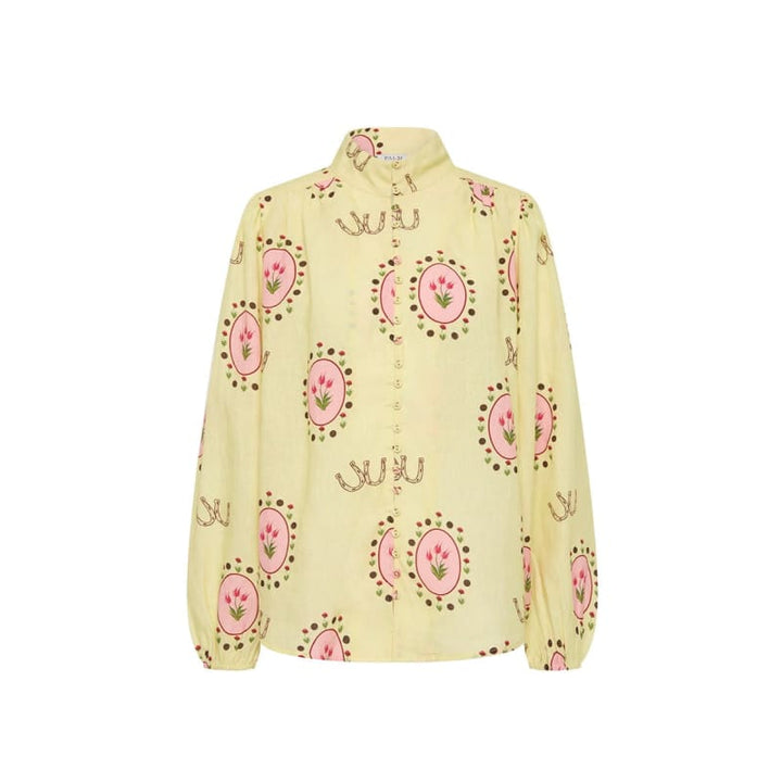 Bella Blouse | Savanna Tile - Tops
