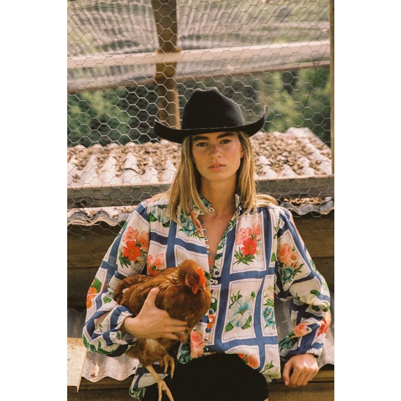 Bella Blouse | Vintage Botanical - Tops