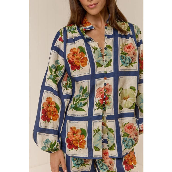 Bella Blouse | Vintage Botanical - Tops