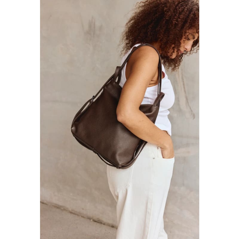 Bella Mini 3-1 Convertible Bag | Dark Chocolate - Accessories