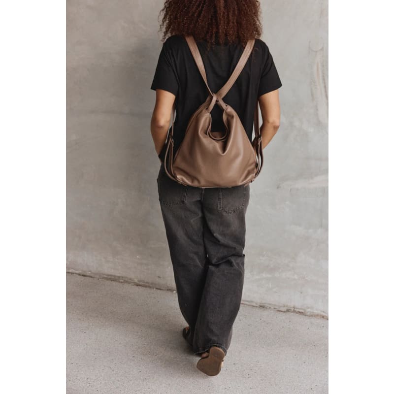 Bella Mini 3-1 Convertible Bag | Milk Chocolate - Accessories