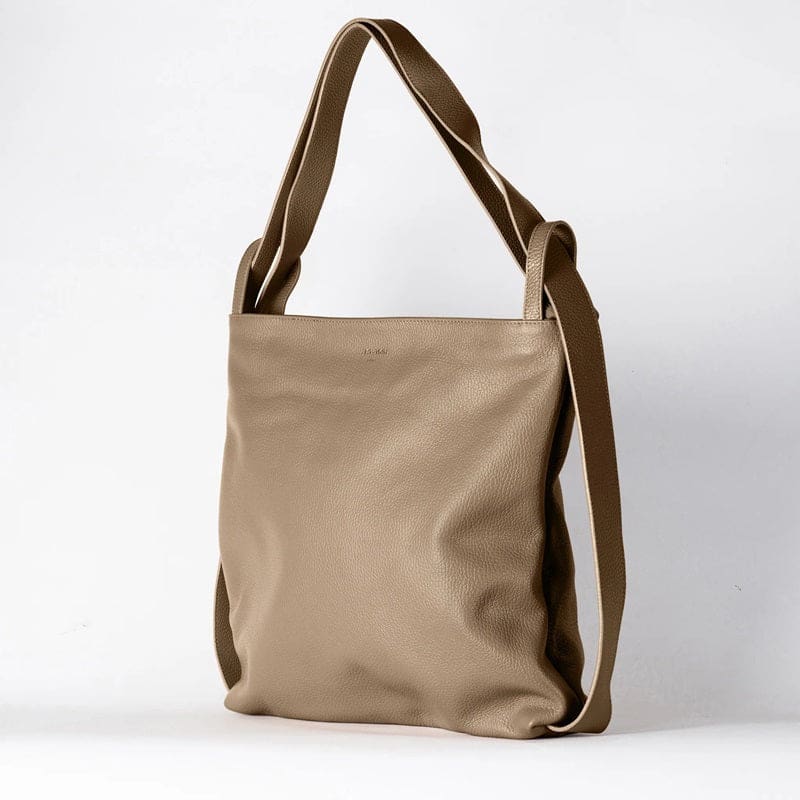 Bella XL 2-1 Convertible Backpack Tote | Taupe - Accessories