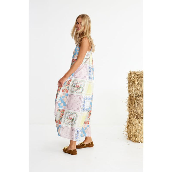 Bending Poles Maxi Dress - Dress