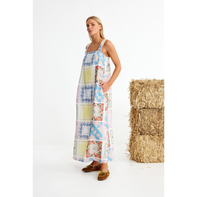 Bending Poles Maxi Dress - Dress