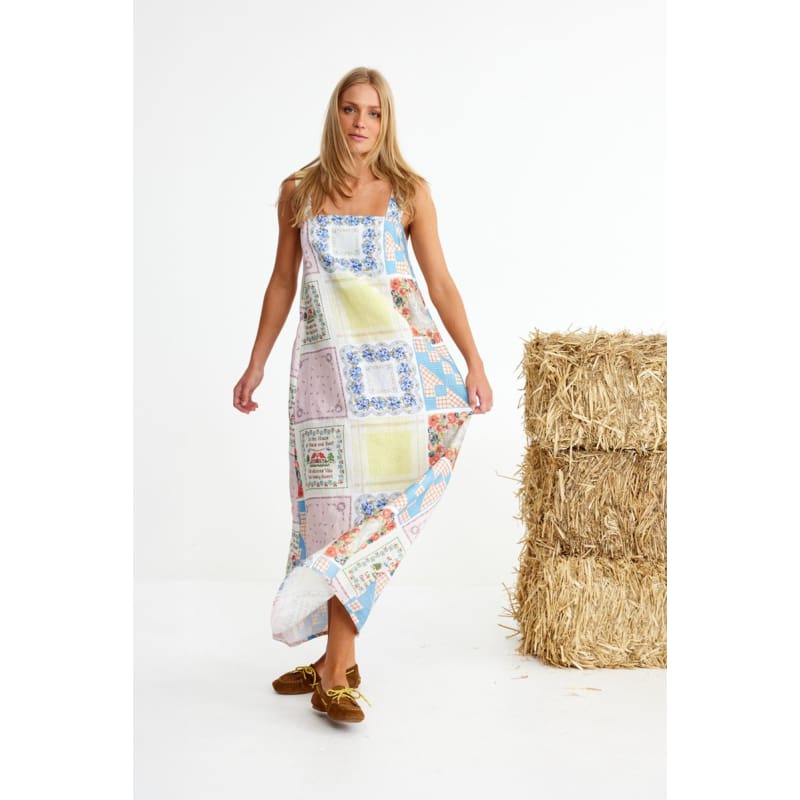 Bending Poles Maxi Dress - Dress
