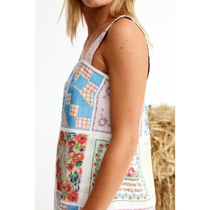 Bending Poles Maxi Dress - Dress