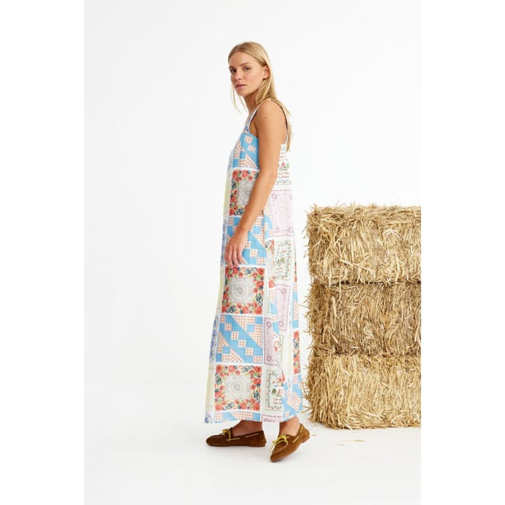 Bending Poles Maxi Dress - Dress