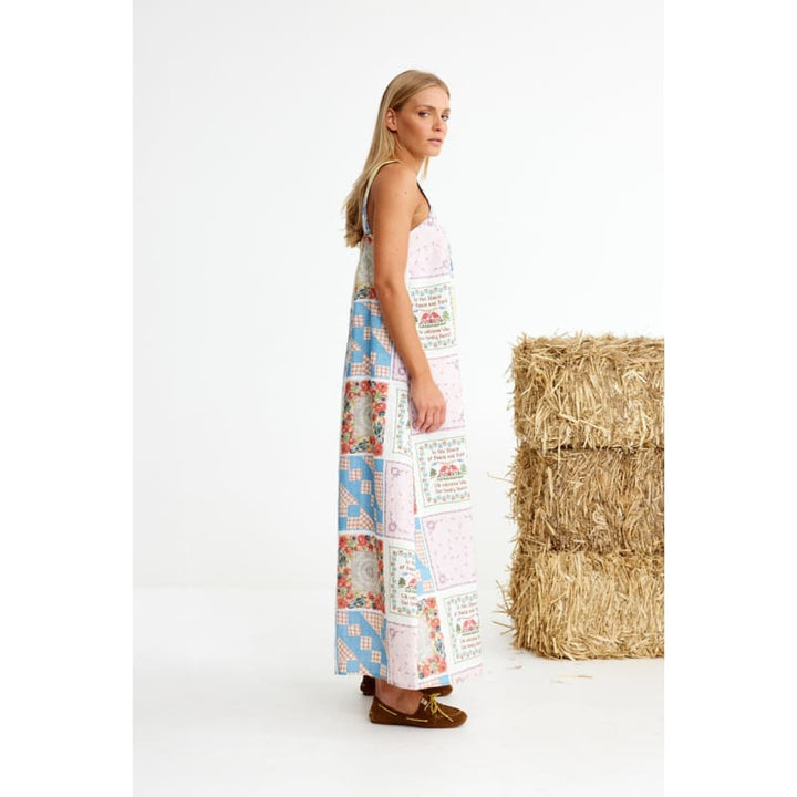 Bending Poles Maxi Dress - Dress