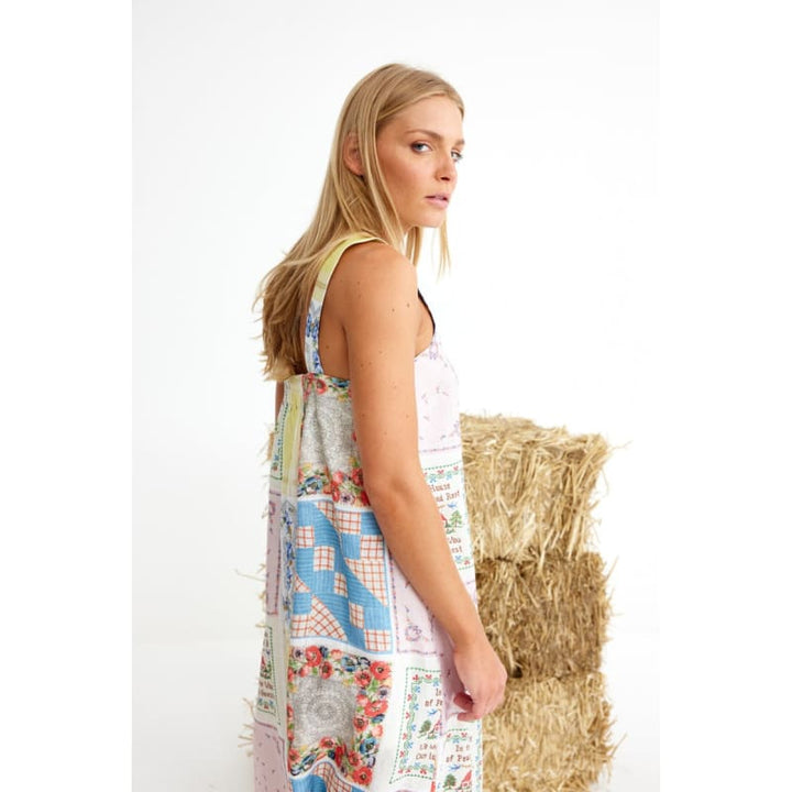 Bending Poles Maxi Dress - Dress