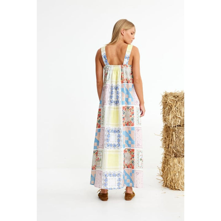 Bending Poles Maxi Dress - Dress