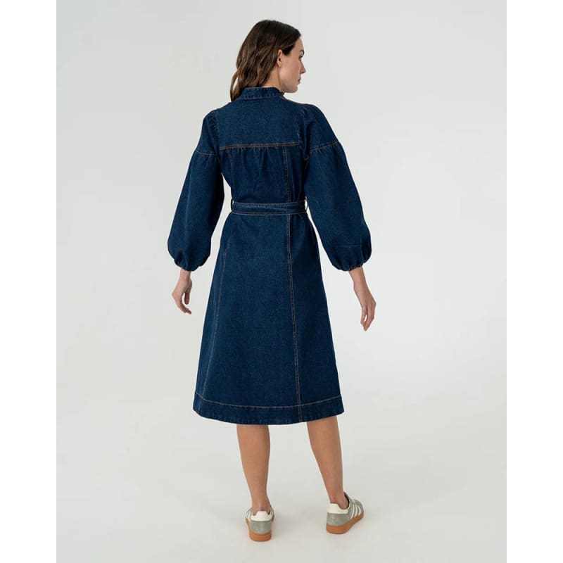 Berkeley Denim Dress | Dark Denim - Dress
