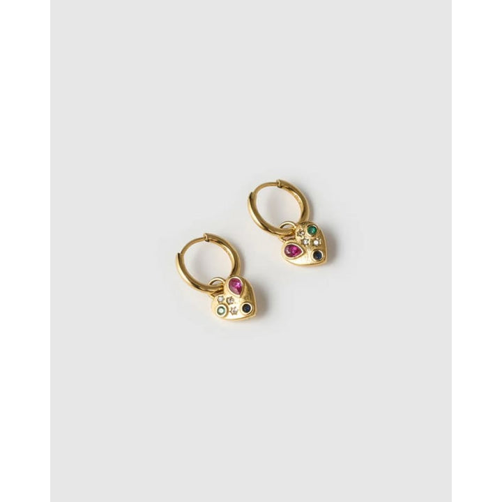 Bisou Heart Earrings - Jewellery