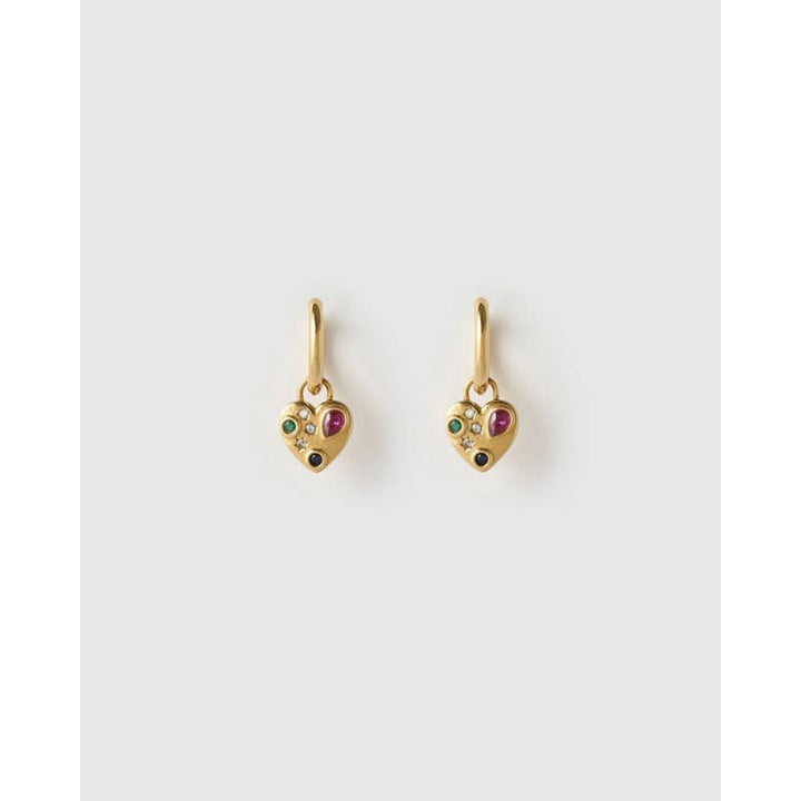 Bisou Heart Earrings - Jewellery