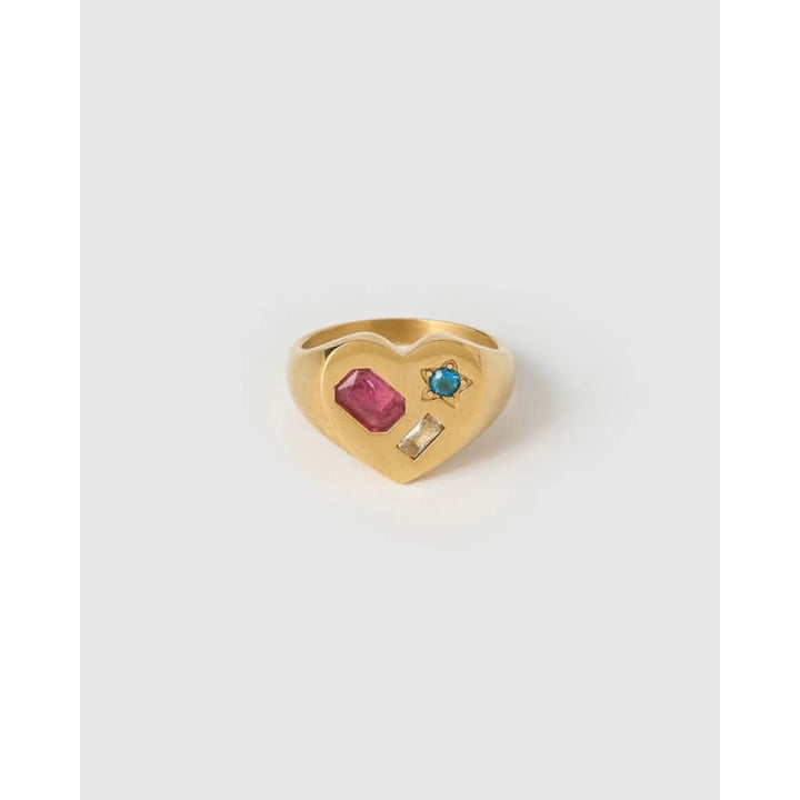 Bisou Heart Ring - Jewellery