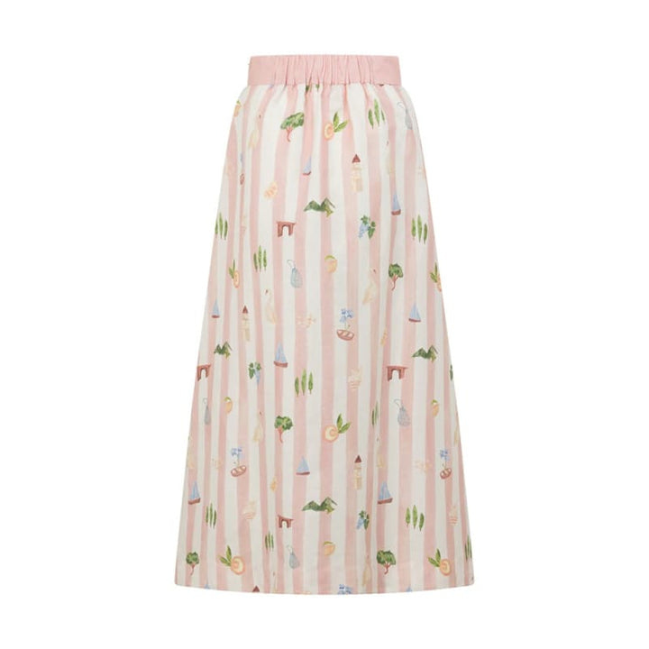 Boat Days Maxi Skirt - Bottoms
