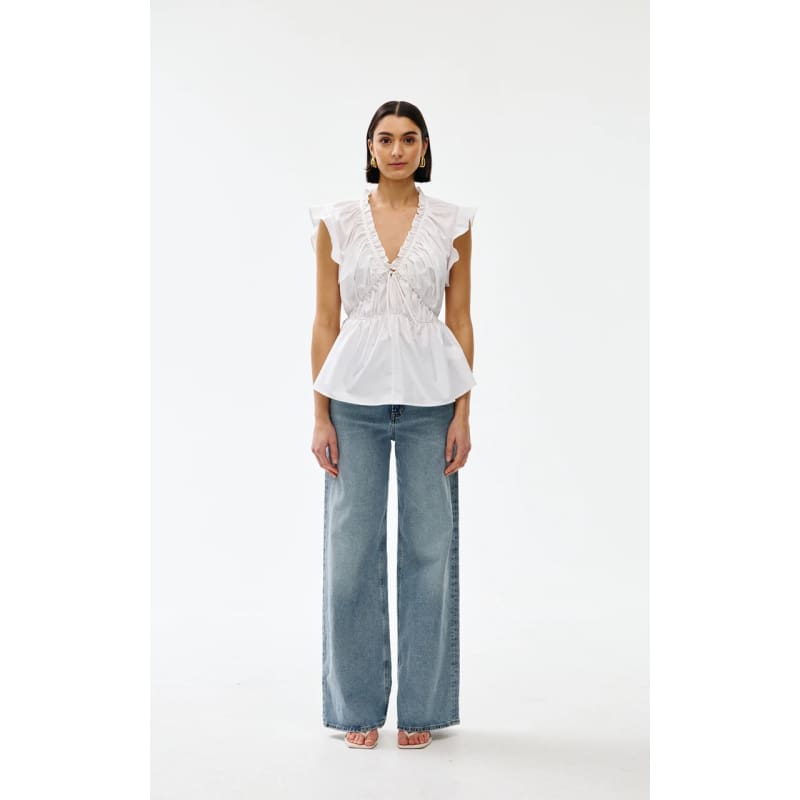 Bobbie Top | Ivory - Tops