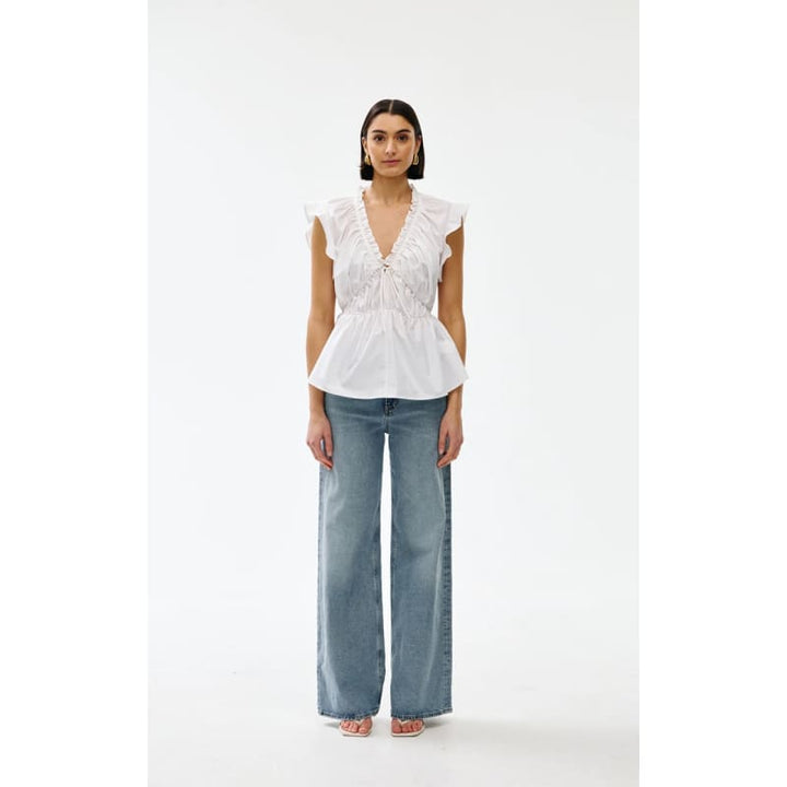 Bobbie Top | Ivory - Tops