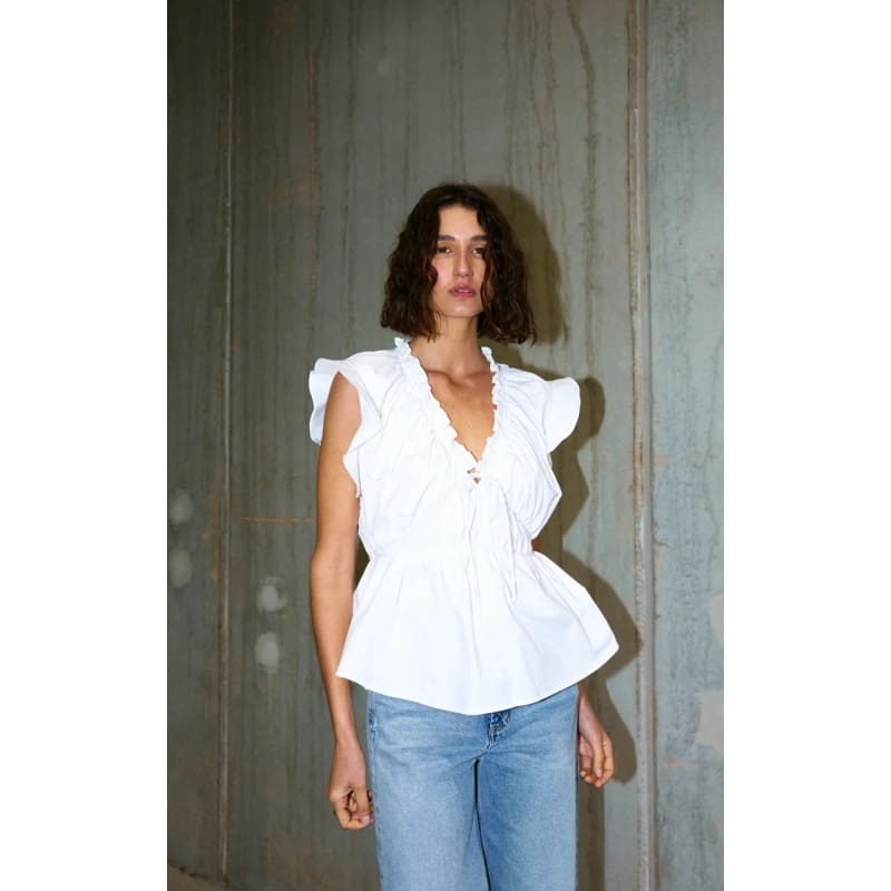 Bobbie Top | Ivory - Tops