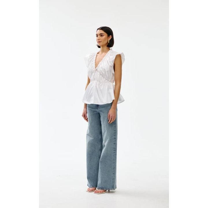 Bobbie Top | Ivory - Tops