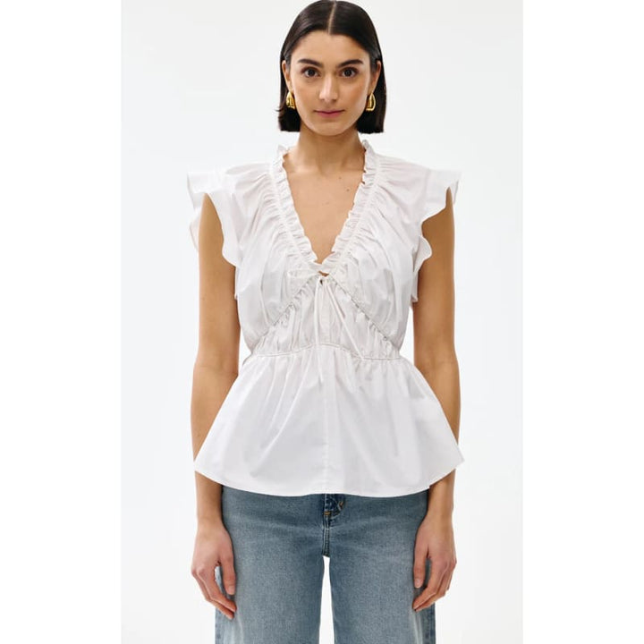 Bobbie Top | Ivory - Tops