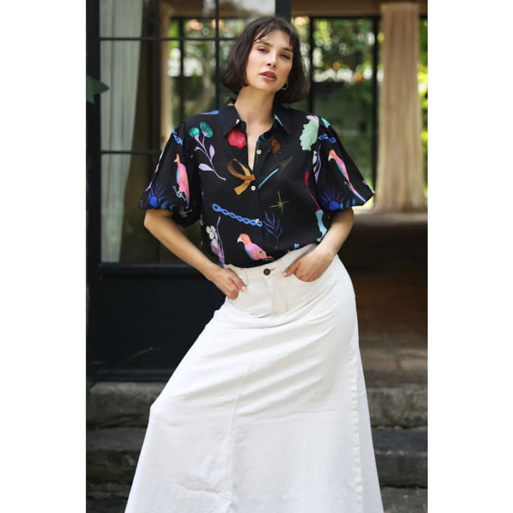 Boheme Blouse | Black - Tops
