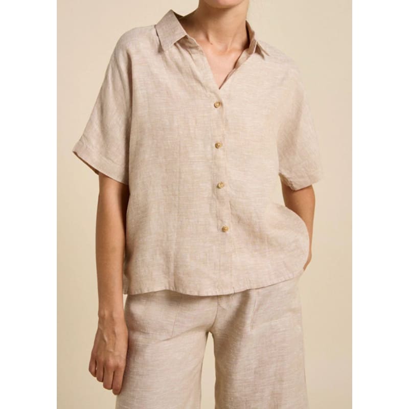 Bondi Shirt | Beige - Tops
