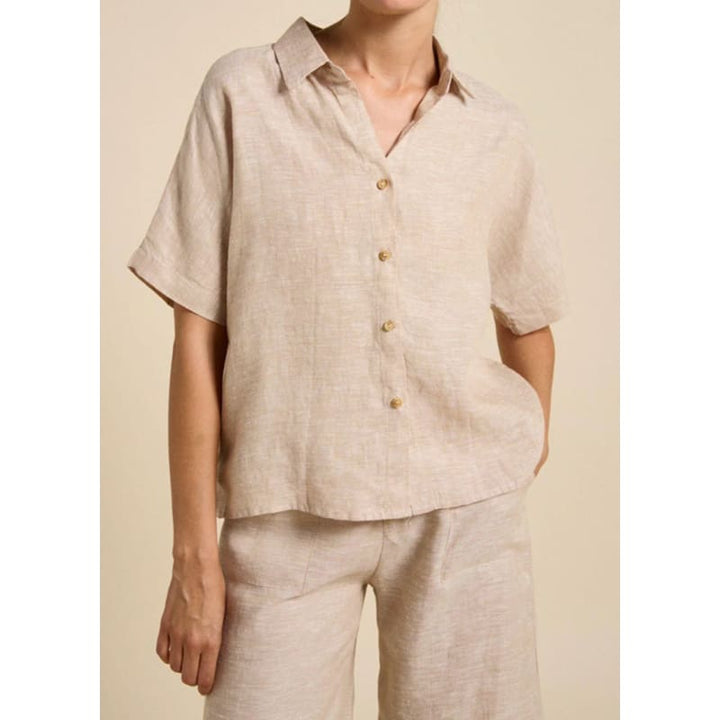Bondi Shirt | Beige - Tops