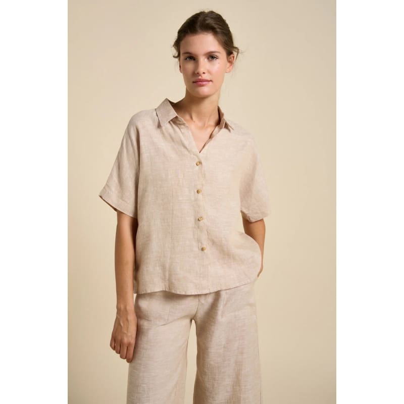 Bondi Shirt | Beige - Tops
