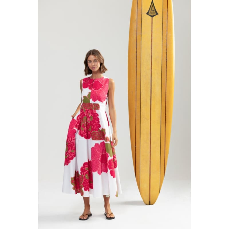 Bougainvillea Midi Dress - Dress