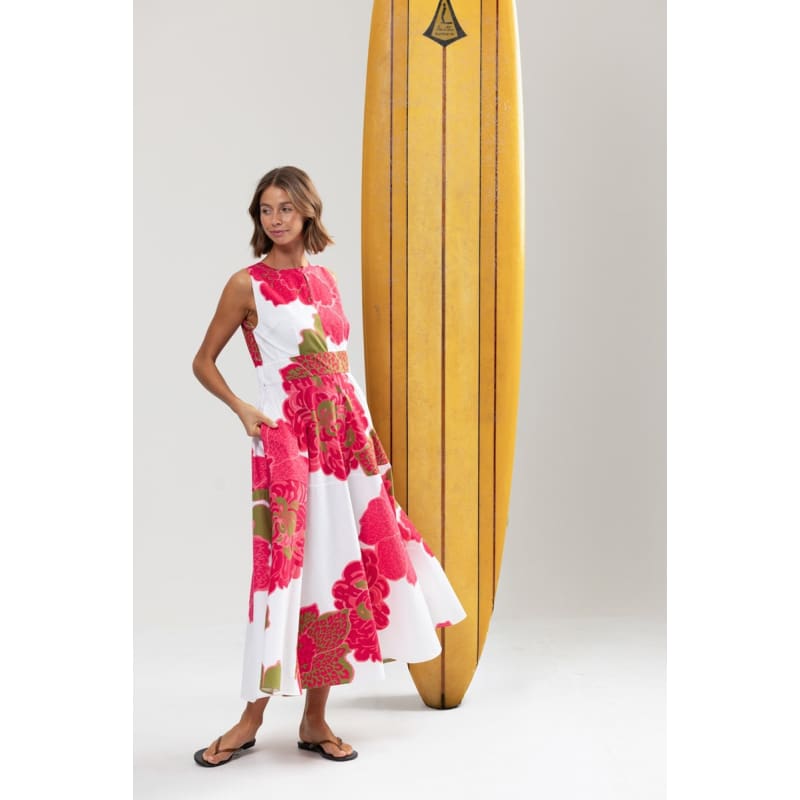 Bougainvillea Midi Dress - Dress