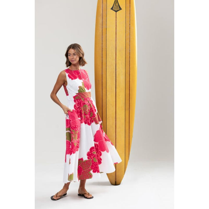 Bougainvillea Midi Dress - Dress